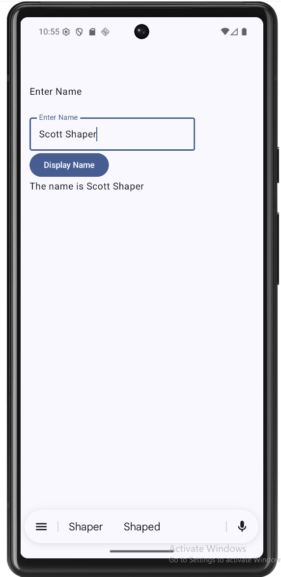 Passing Data to the ViewModel Example 2