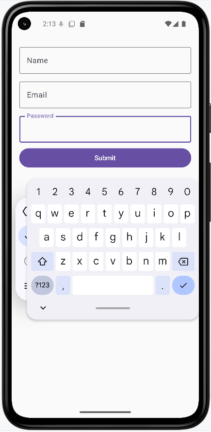 Keyboard Example 3