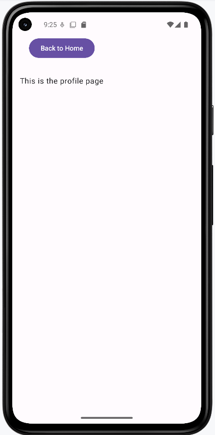 Basic Navigation Example